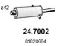 LANCIA 81820684 End Silencer